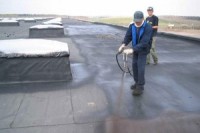Использование жидкой резины для ремонта крыши