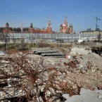 Три года отвели на создание парка напротив Кремля в Москве